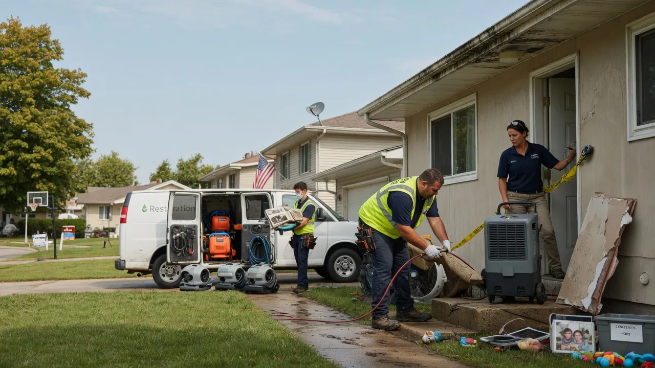 Water Damage Restoration in Conover, OH near me